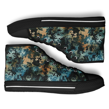 Chokefish™ Urban Peak Retro High Tops-Acid-Wash-002-2